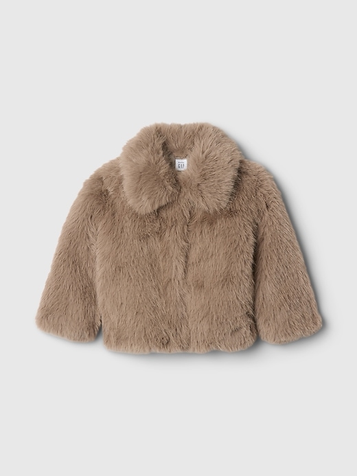 Image number 2 showing, babyGap Recycled Faux Fur Jacket