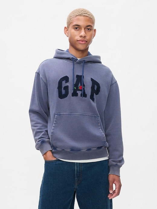 Image number 1 showing, Oversized Western Logo Hoodie