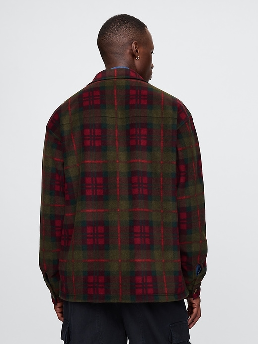 Image number 2 showing, Plaid Shirt Jacket