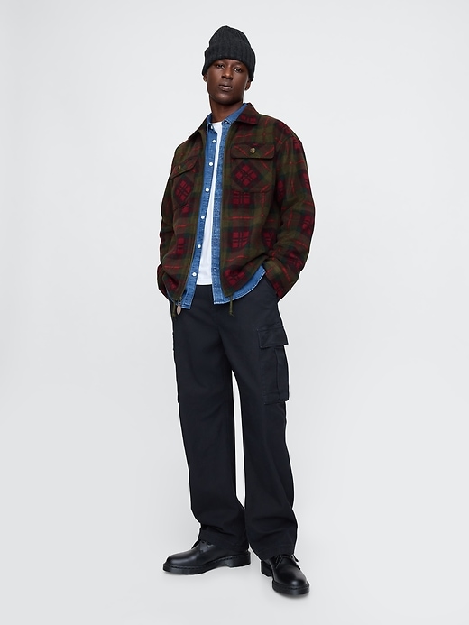 Image number 3 showing, Plaid Shirt Jacket