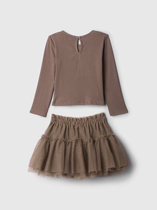 Image number 3 showing, babyGap Bow Tulle Outfit Set