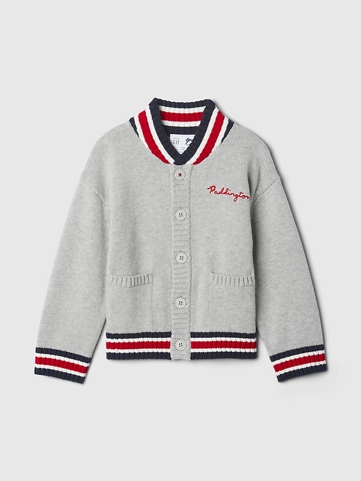 Image number 2 showing, babyGap Paddington Embroidered Varsity Sweater