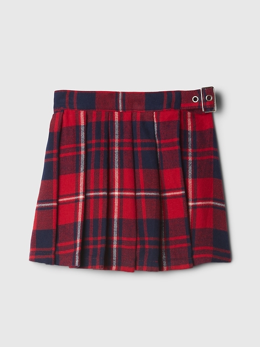 Image number 2 showing, babyGap Pleated Plaid Wrap Skort