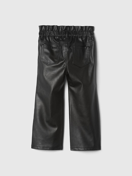 Image number 3 showing, babyGap Vegan Leather Stride Pants