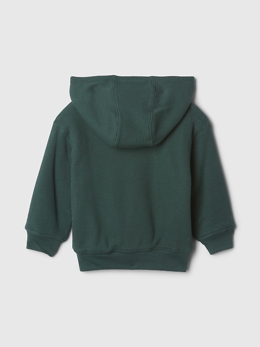 Image number 2 showing, babyGap Cozy Thermal Zip Hoodie