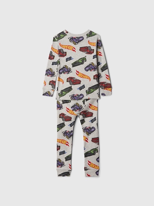 Image number 2 showing, Baby & Toddler Organic Cotton Hot Wheels PJ Set