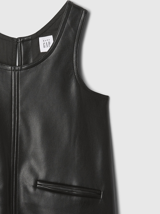 Image number 4 showing, babyGap Vegan Leather Jumper Dress