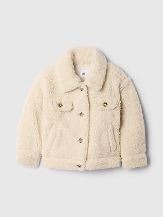 Image number 1 showing, babyGap Sherpa Shirt Jacket