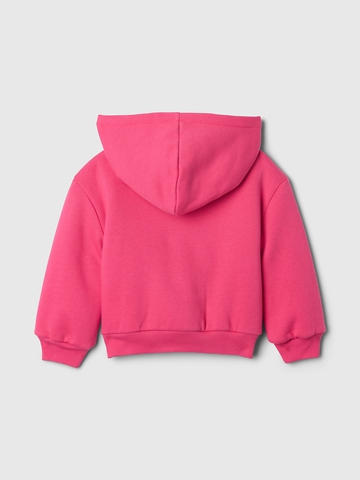 Image number 2 showing, babyGap Cozy Vintage Soft Logo Zip Hoodie