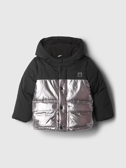 Image number 1 showing, babyGap Recycled PrimaLoft® Puffer Jacket