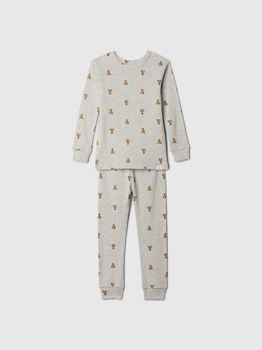 Image number 1 showing, babyGap Organic Brushed Cotton Holiday PJ Set