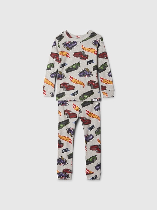 Image number 1 showing, Baby & Toddler Organic Cotton Hot Wheels PJ Set