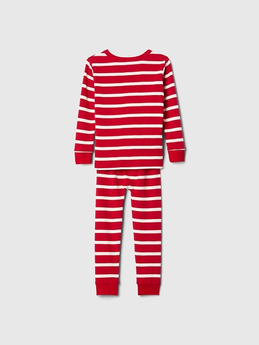 Image number 2 showing, babyGap Organic Brushed Cotton Holiday PJ Set