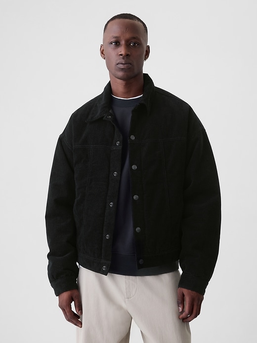 Image number 1 showing, Oversized Corduroy Icon Jacket