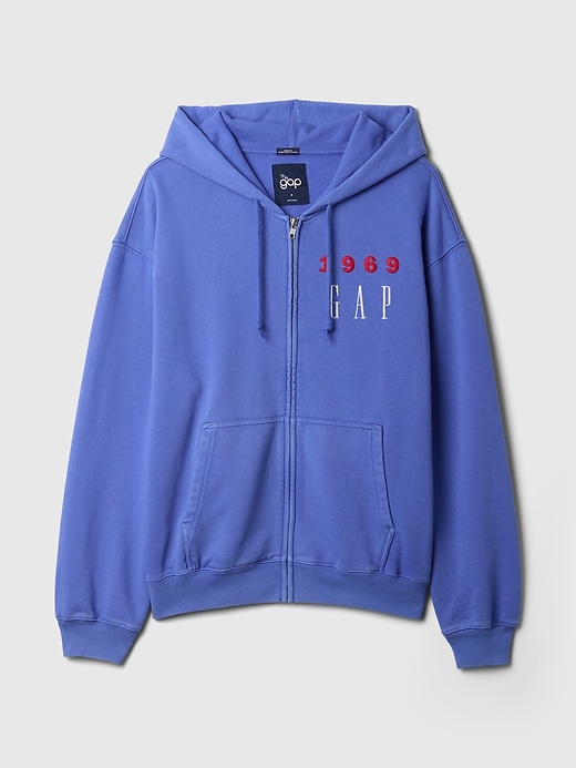 Image number 5 showing, Heavyweight 1969 Logo Full-Zip Hoodie