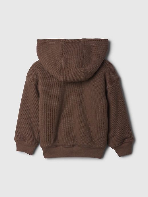 Image number 2 showing, babyGap Cozy Thermal Zip Hoodie