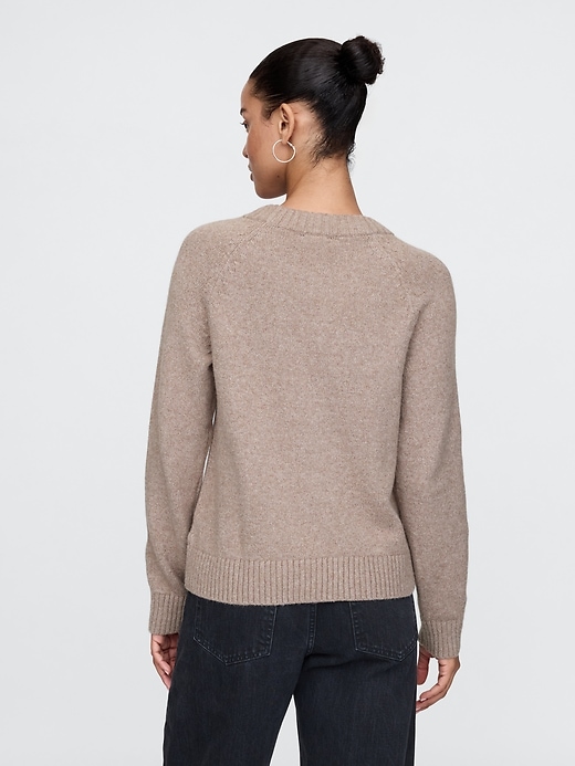 Image number 2 showing, CashSoft Crewneck Sweater