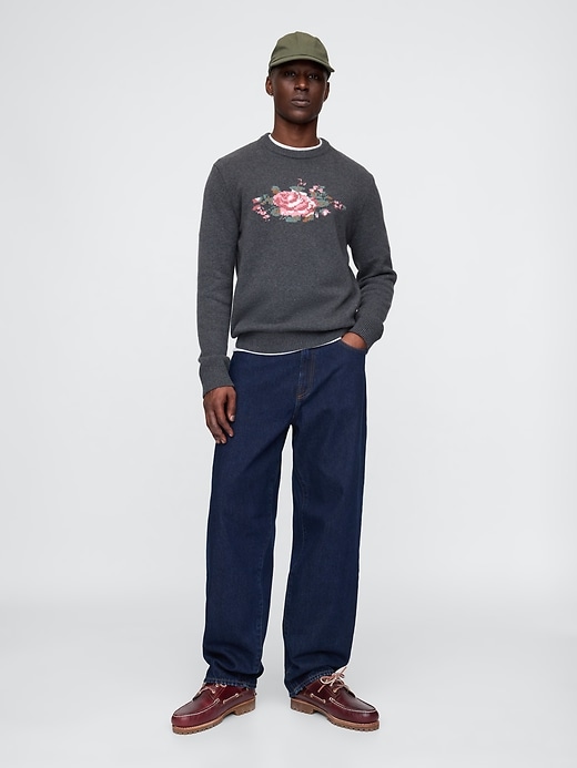 Image number 3 showing, CashSoft Crewneck Sweater