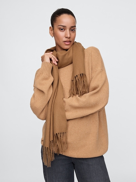 Image number 3 showing, Fringe Scarf