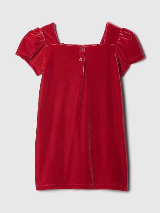 Image number 3 showing, babyGap Velour Bow Shift Dress