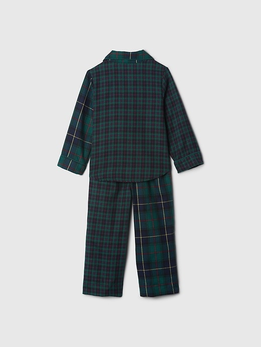 Image number 3 showing, babyGap Recycled Flannel PJ set