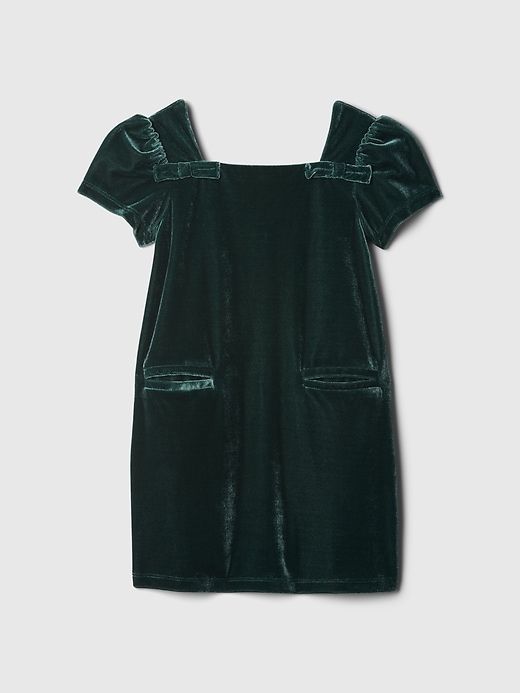 Image number 2 showing, babyGap Velour Bow Shift Dress