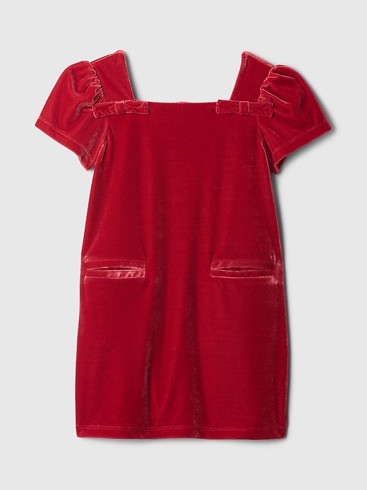 Image number 2 showing, babyGap Velour Bow Shift Dress