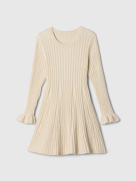 Image number 2 showing, Baby & Toddler CashSoft Rib Sweater Dress