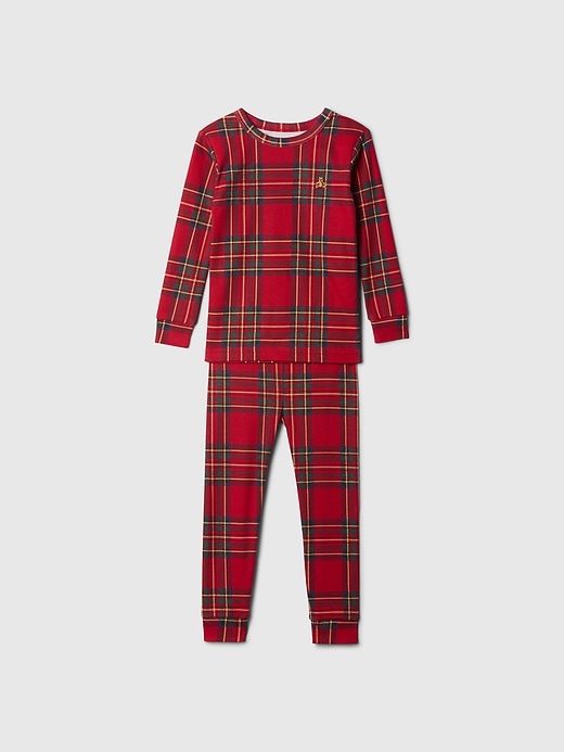 Image number 2 showing, babyGap Organic Brushed Cotton Holiday PJ Set