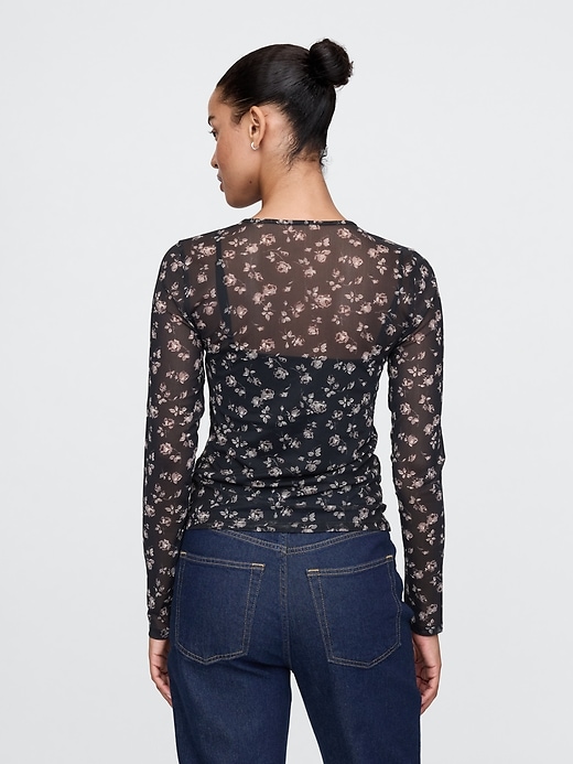 Image number 2 showing, Sheer Mesh Shirt