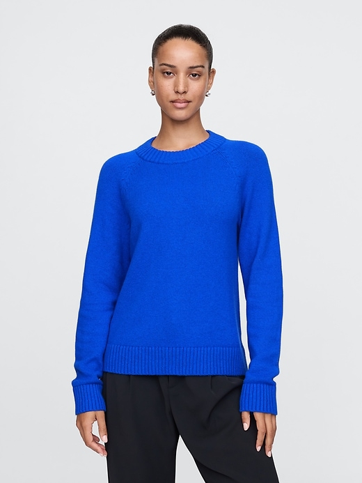 Image number 1 showing, CashSoft Crewneck Sweater