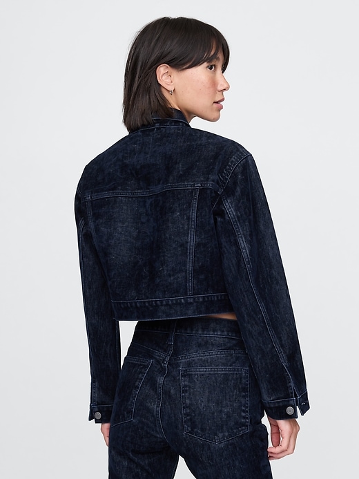 Image number 2 showing, Cropped Icon Denim Jacket