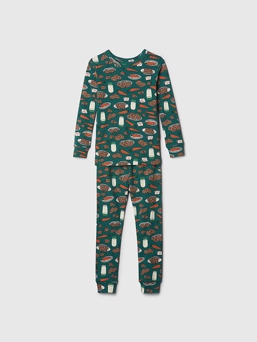 Image number 3 showing, babyGap Organic Brushed Cotton Holiday PJ Set