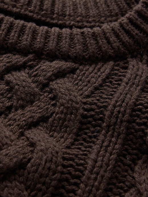 Image number 4 showing, Relaxed Cable-Knit Sweater