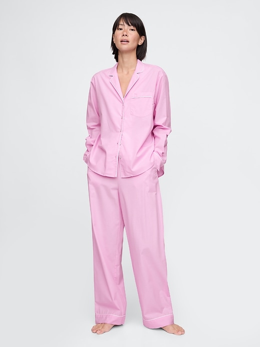 Image number 1 showing, Poplin PJ Pants