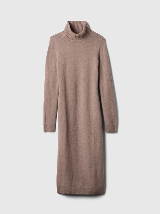 Image number 7 showing, CashSoft Turtleneck Maxi Sweater Dress