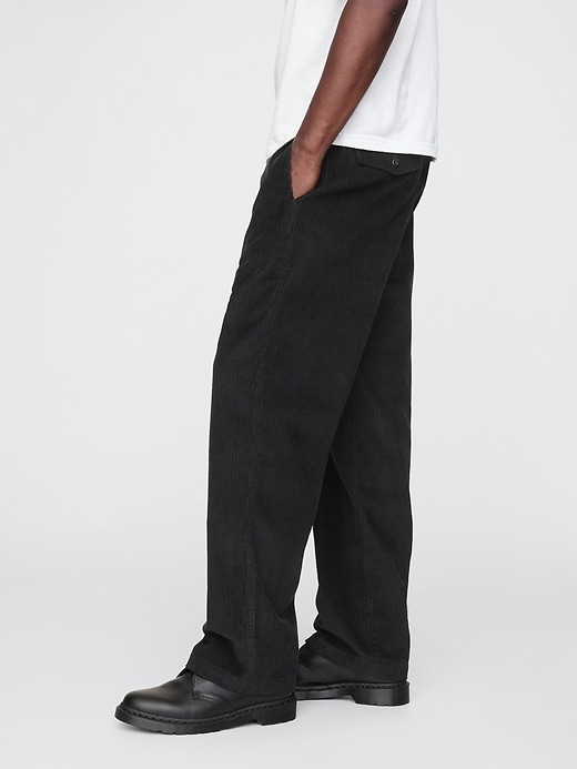 Image number 3 showing, '90s Loose Corduroy Pants