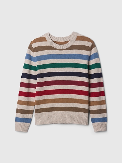 Image number 5 showing, Kids CashSoft Striped Crewneck Sweater