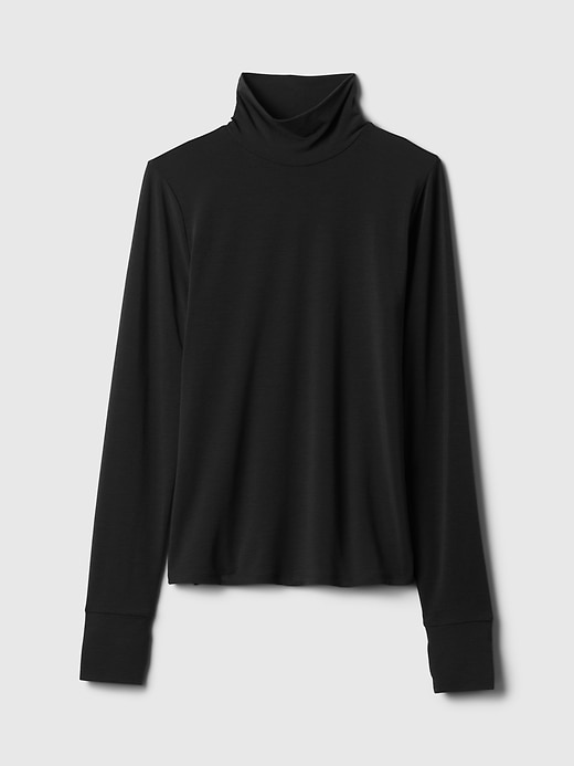 Image number 4 showing, GapFit Breathe Turtleneck