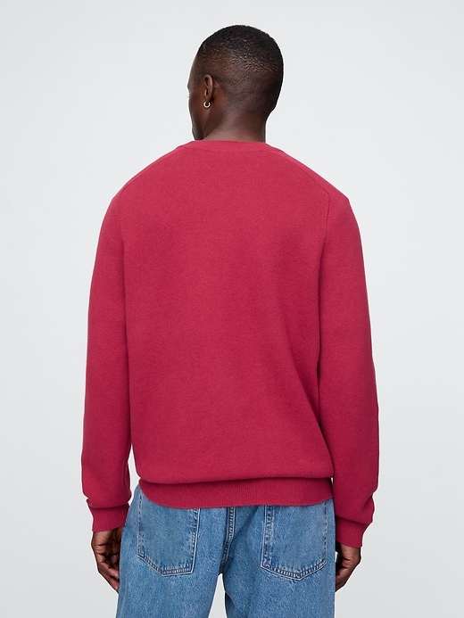 Image number 2 showing, CashSoft V-Neck Sweater