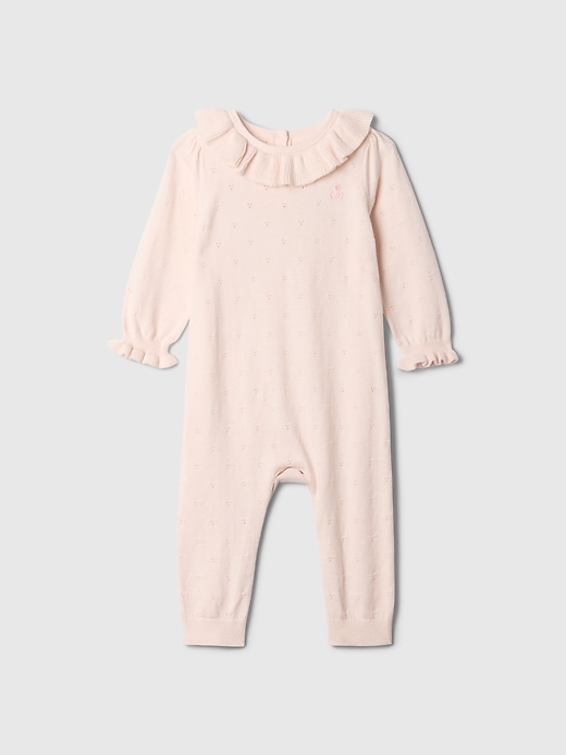 Image number 1 showing, Baby Sweater One-Piece