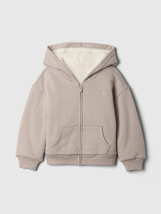 Image number 3 showing, babyGap Cozy Vintage Soft Zip Hoodie