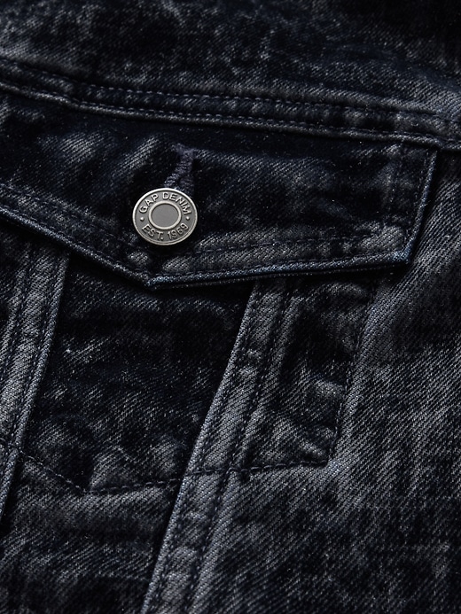 Image number 4 showing, Cropped Icon Denim Jacket