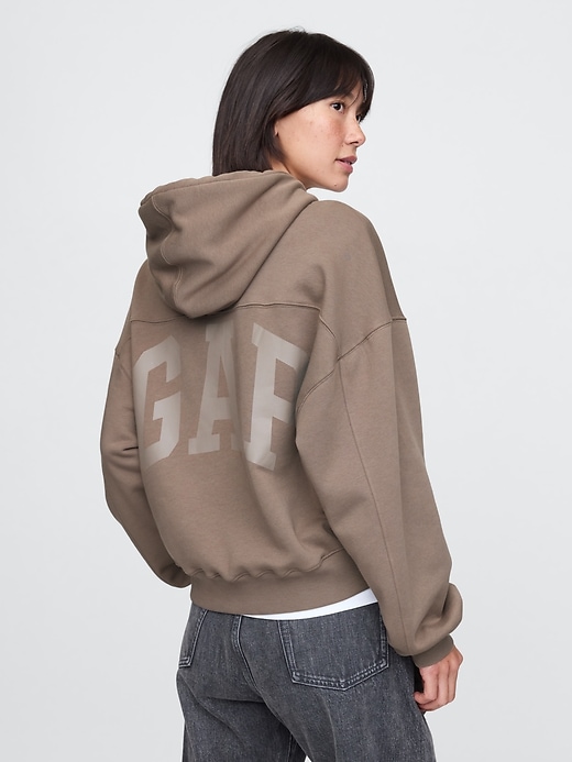 Image number 2 showing, Vintage Soft Cropped Hoodie