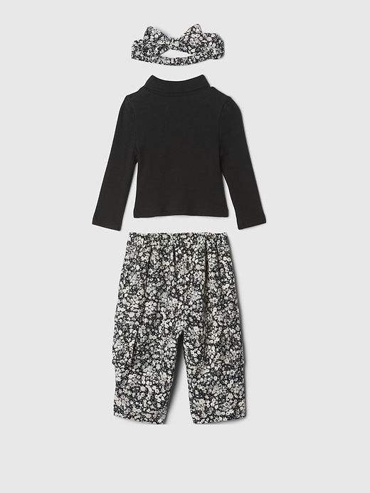 Image number 2 showing, Baby Floral Corduroy Pant Set