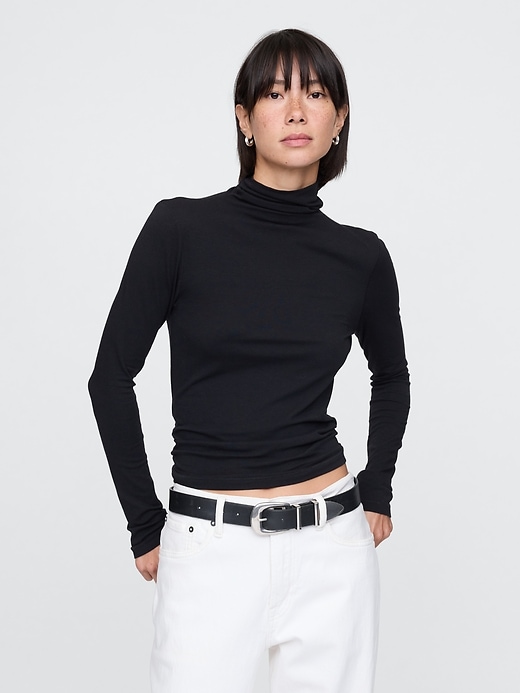 Image number 1 showing, Featherweight Turtleneck