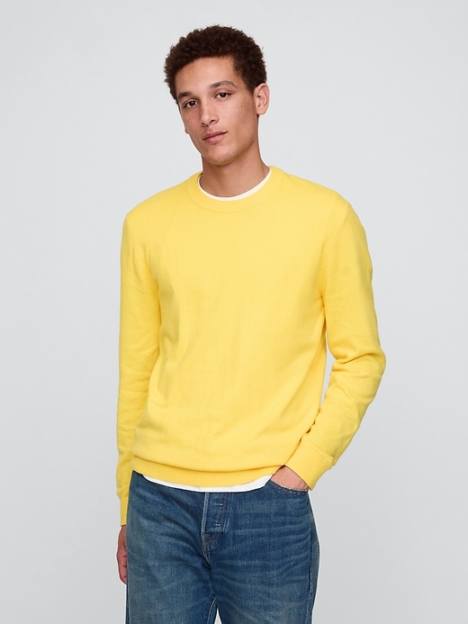 Image number 1 showing, CashSoft Crewneck Sweater