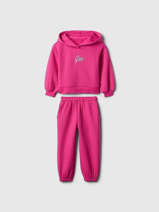 Image number 1 showing, babyGap Wide Rib Logo Outfit Set