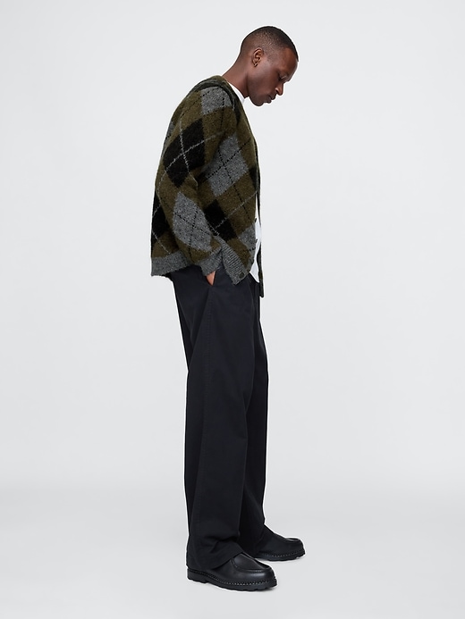 Image number 3 showing, Brushed Argyle Cardigan