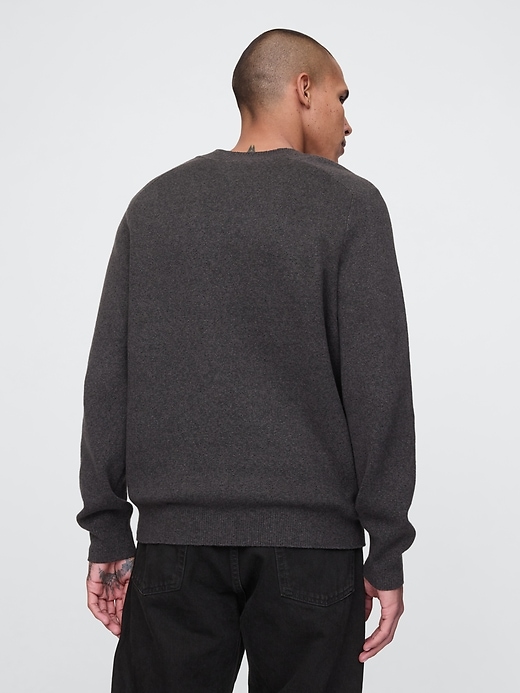 Image number 2 showing, CashSoft V-Neck Sweater